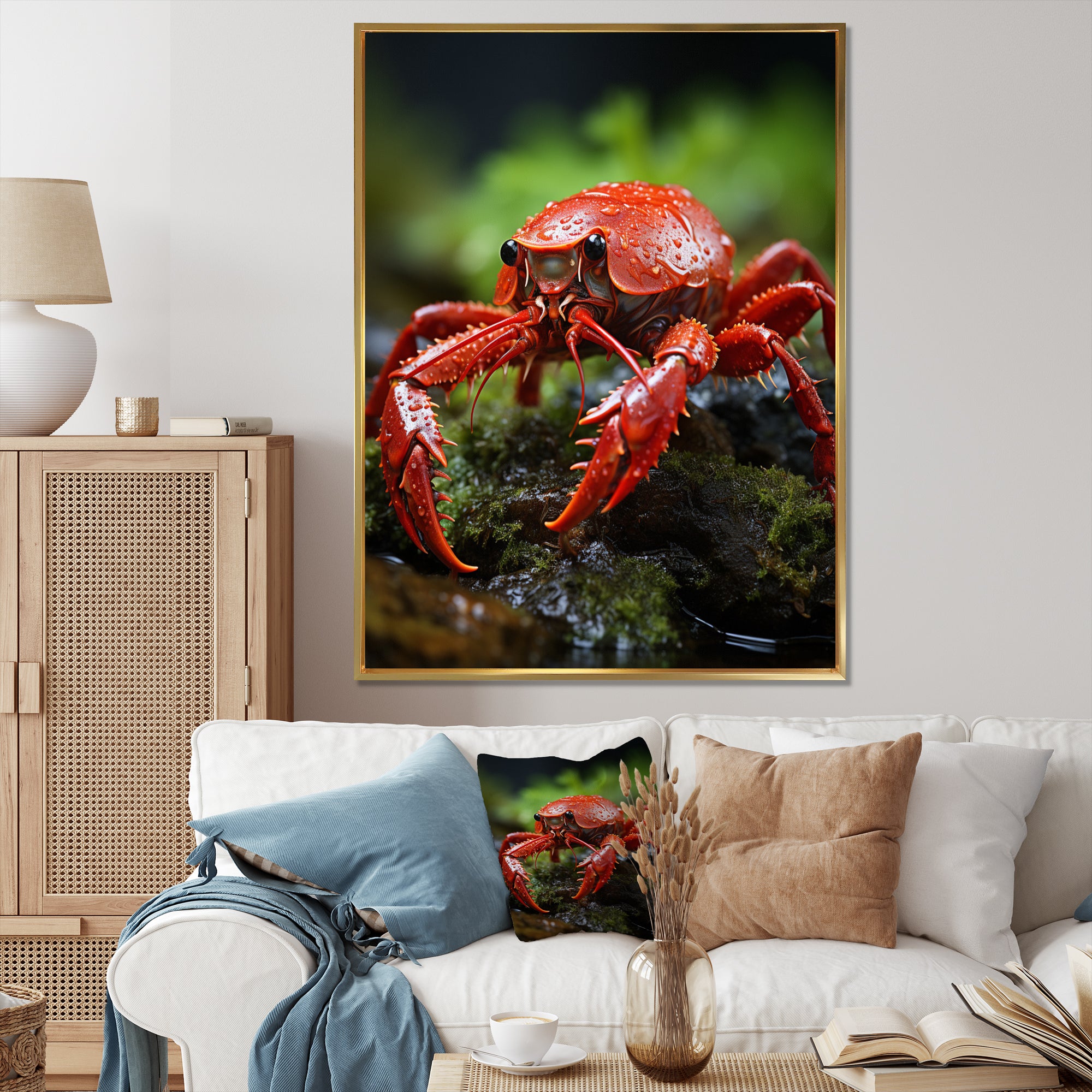 Crayfish Creek Dweller - Crayfish Wall Art Prints