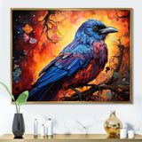Crow Bold Authority - Crow Home Decor Art