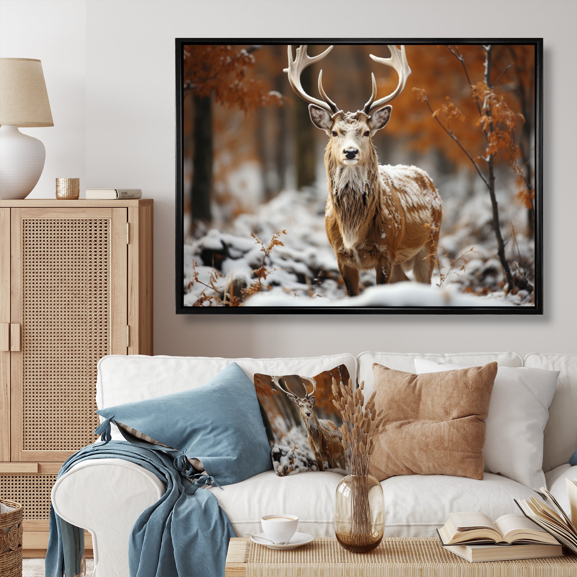 Deer Graceful Deer - Deer Wall Art Prints