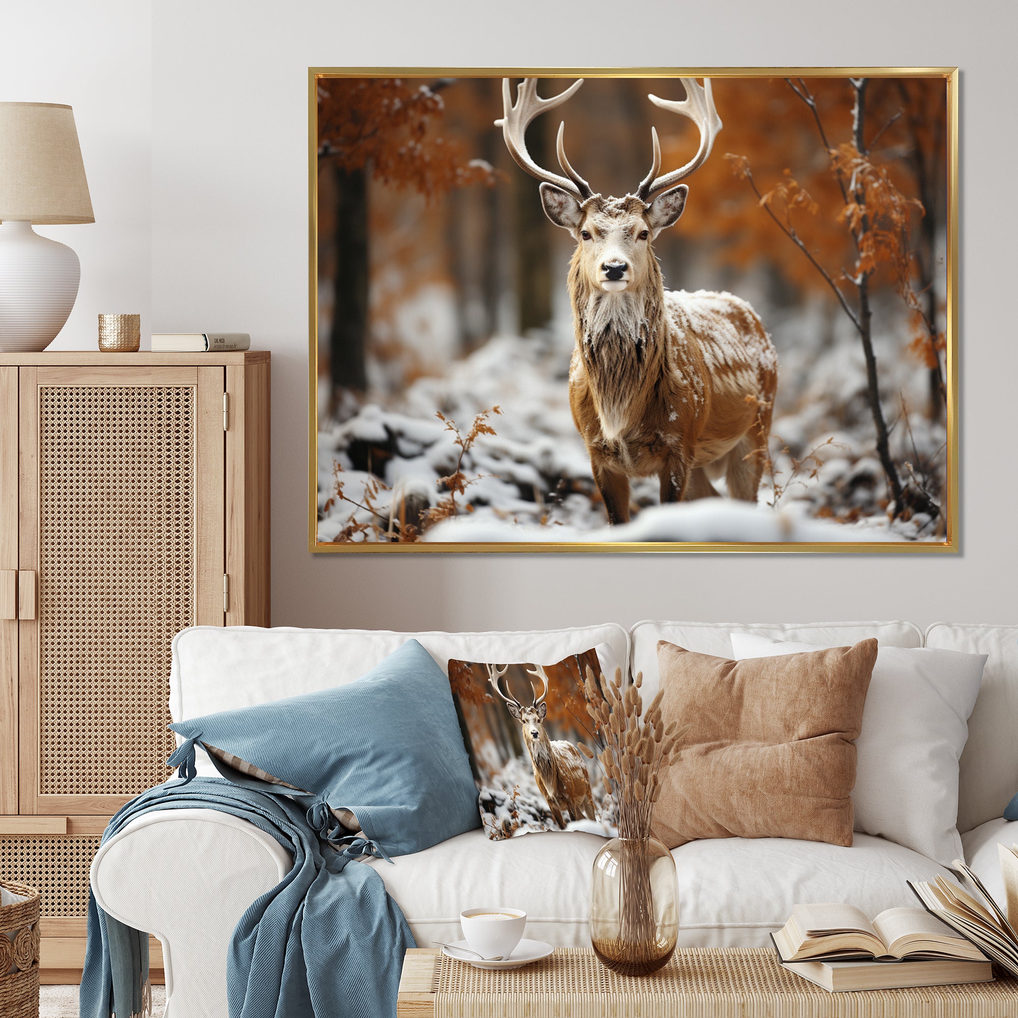 Deer Graceful Deer - Deer Wall Art Prints