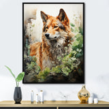 Wolf Whispers Of The Forest - Deer Wall Art Prints