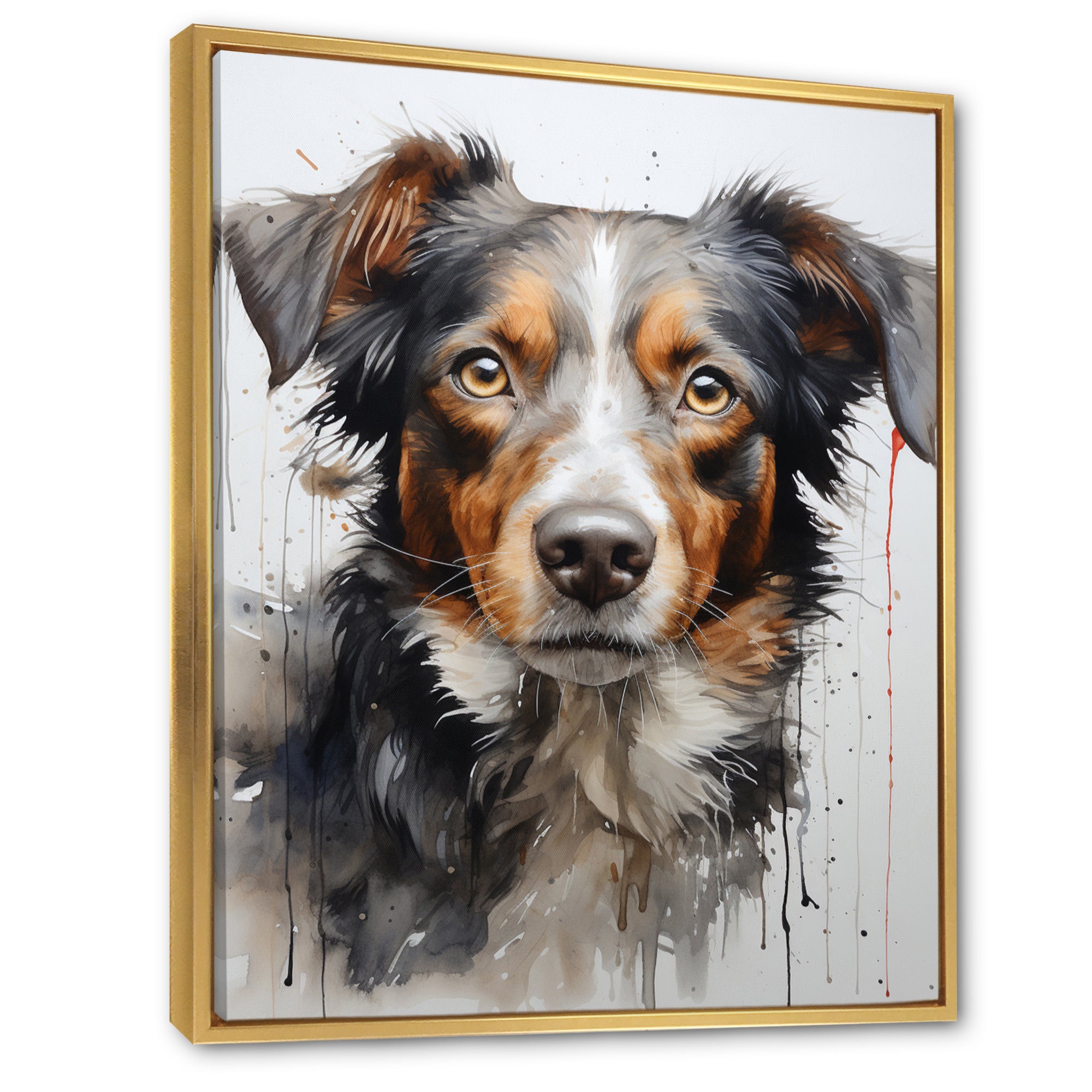 Dog Inquisitive Canine - Dog Wall Decor