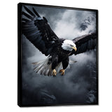 Eagle Graceful Soar Eagle - Eagle Canvas Wall Art