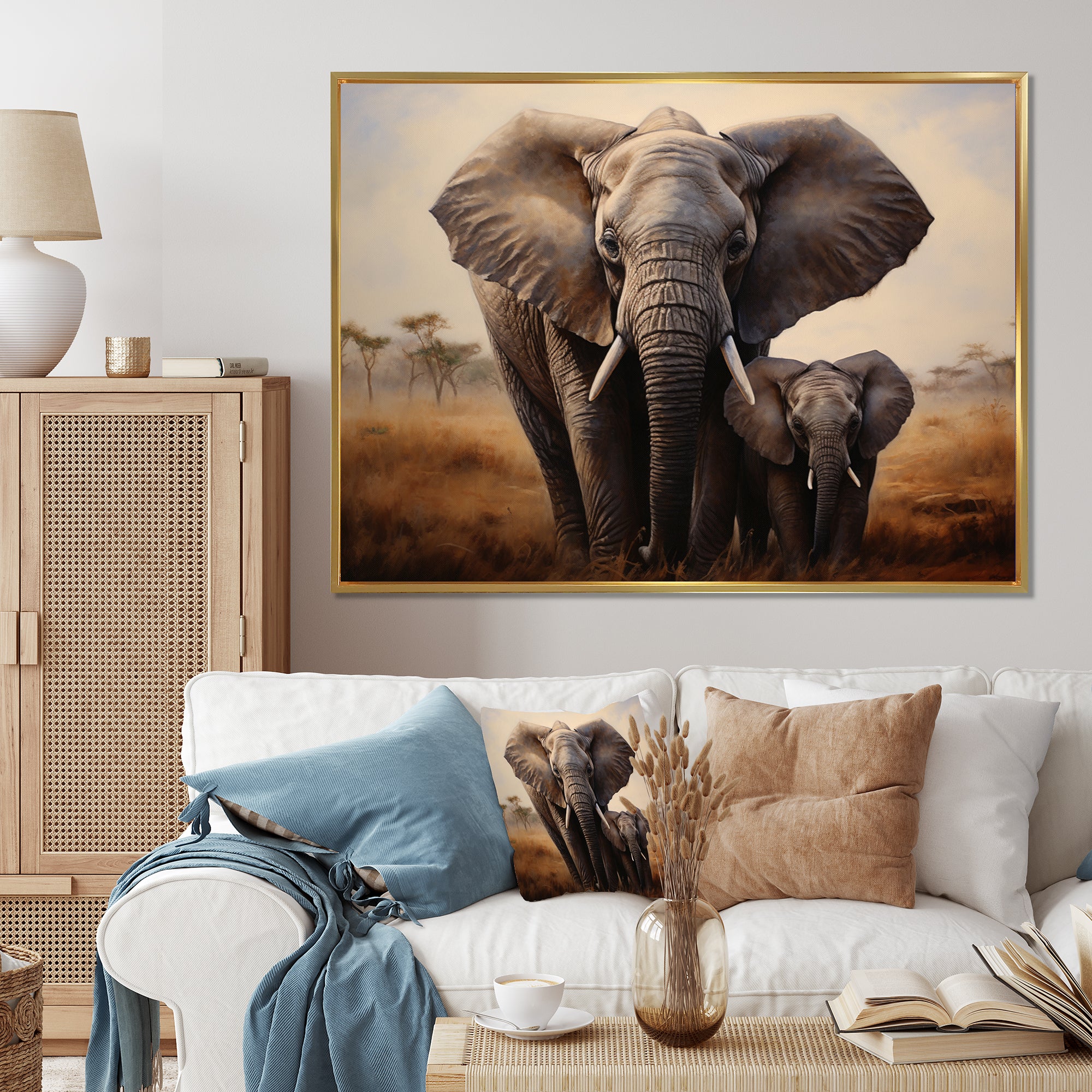 Elephant Guardianship - Elephant Wall Art Prints