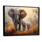 Elephant Family Guardianship - Elephant Wall Art Prints