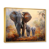 Elephant Family Guardianship - Elephant Wall Art Prints