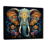 Teal Elephant Legacy - Teal Elephant Wall Art