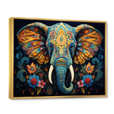 Teal Elephant Legacy - Teal Elephant Wall Art