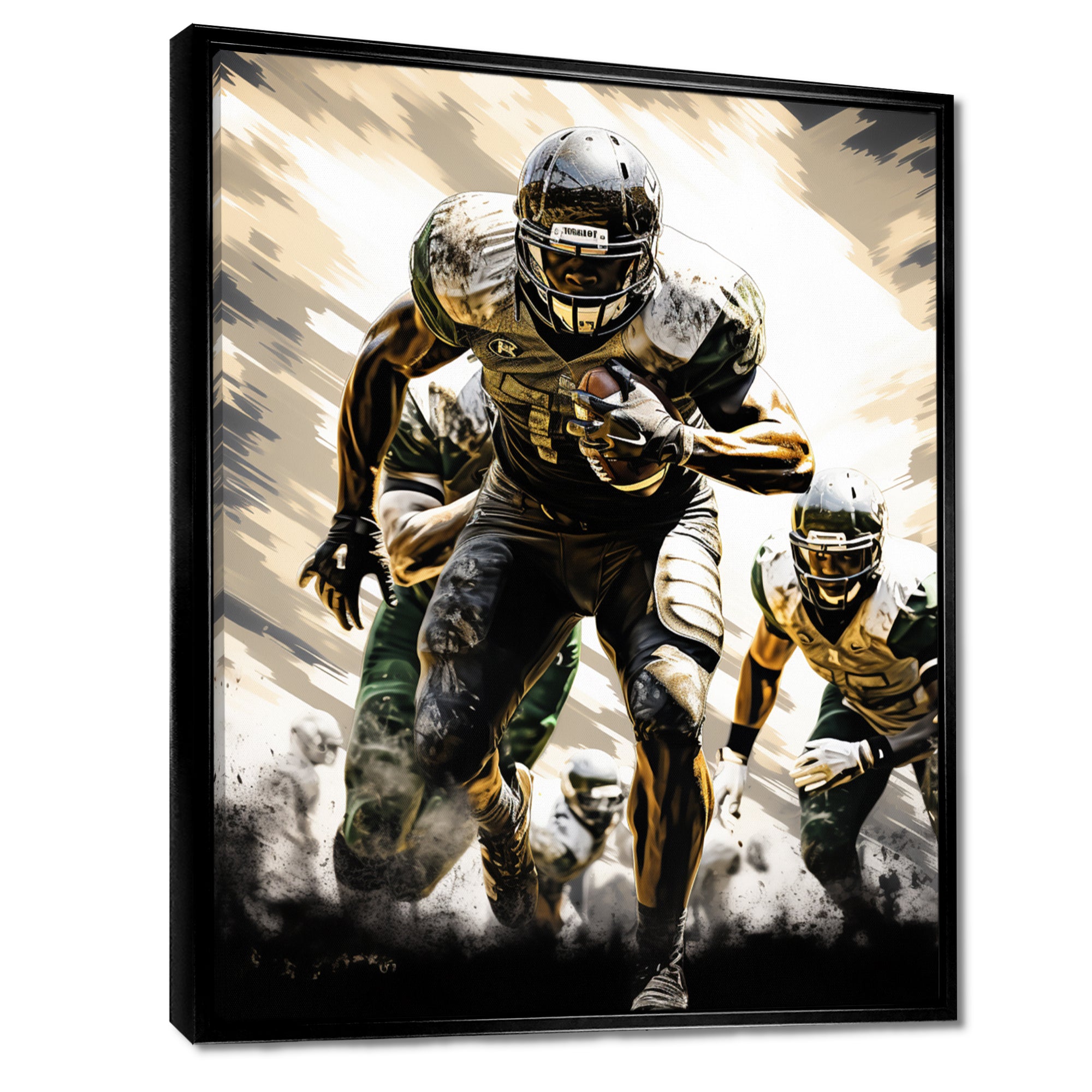 Football Gridiron Glory - Football Canvas Wall Art
