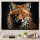 Fox Portrait Photo - Fox Wall Art Prints