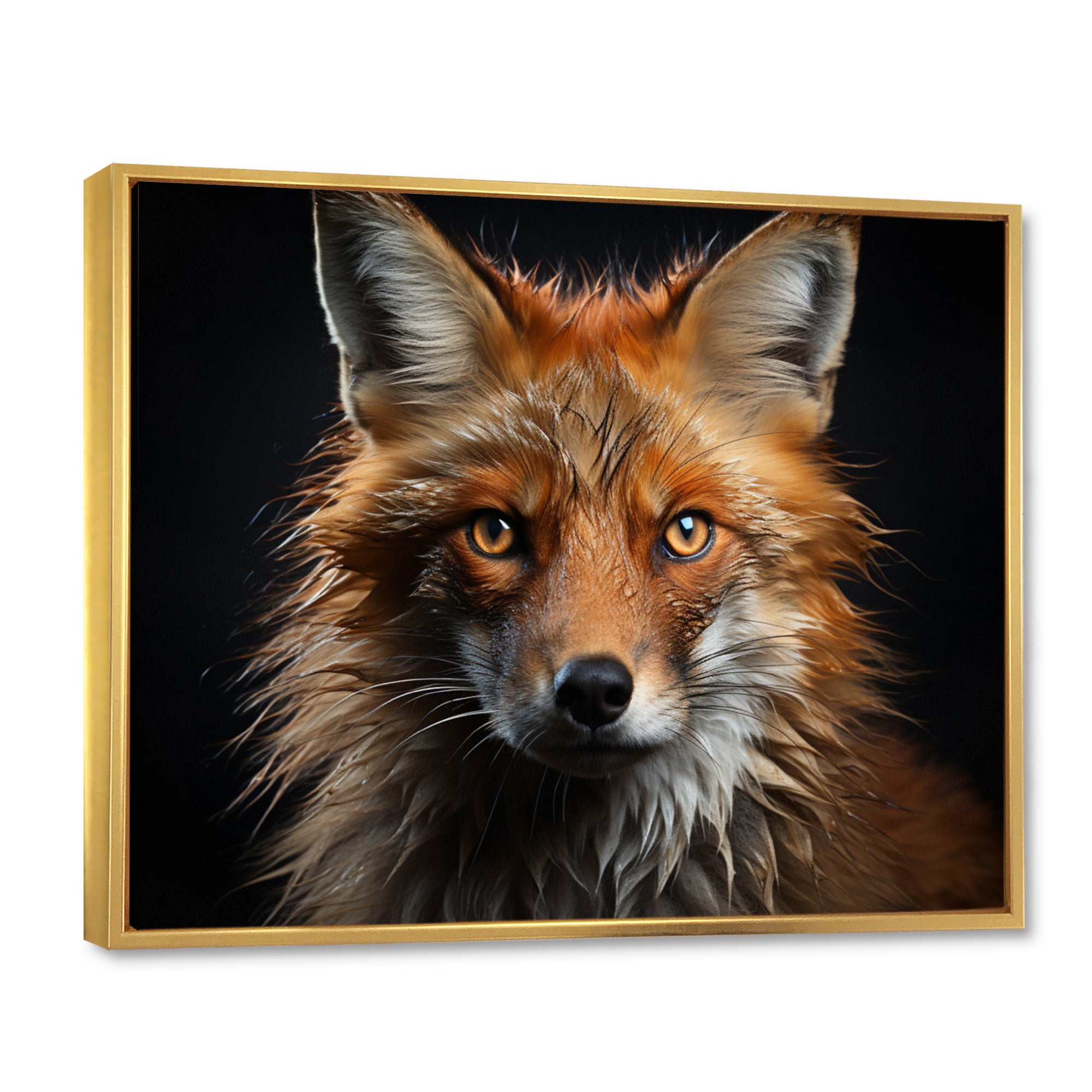 Fox Portrait Photo - Fox Wall Art Prints