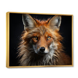 Fox Portrait Photo - Fox Wall Art Prints