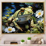 Frog Freedom - Frog Canvas Wall Art