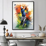 Golf Dynamic Drives I - Golf Canvas Wall Art