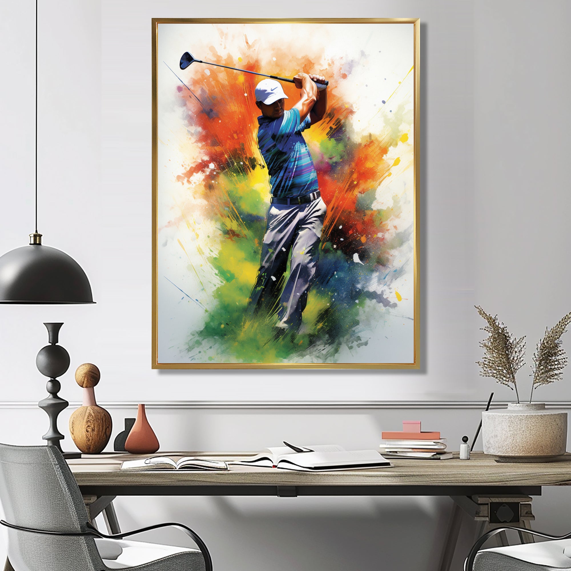 Golf Dynamic Drives I - Golf Canvas Wall Art