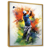 Golf Dynamic Drives I - Golf Canvas Wall Art