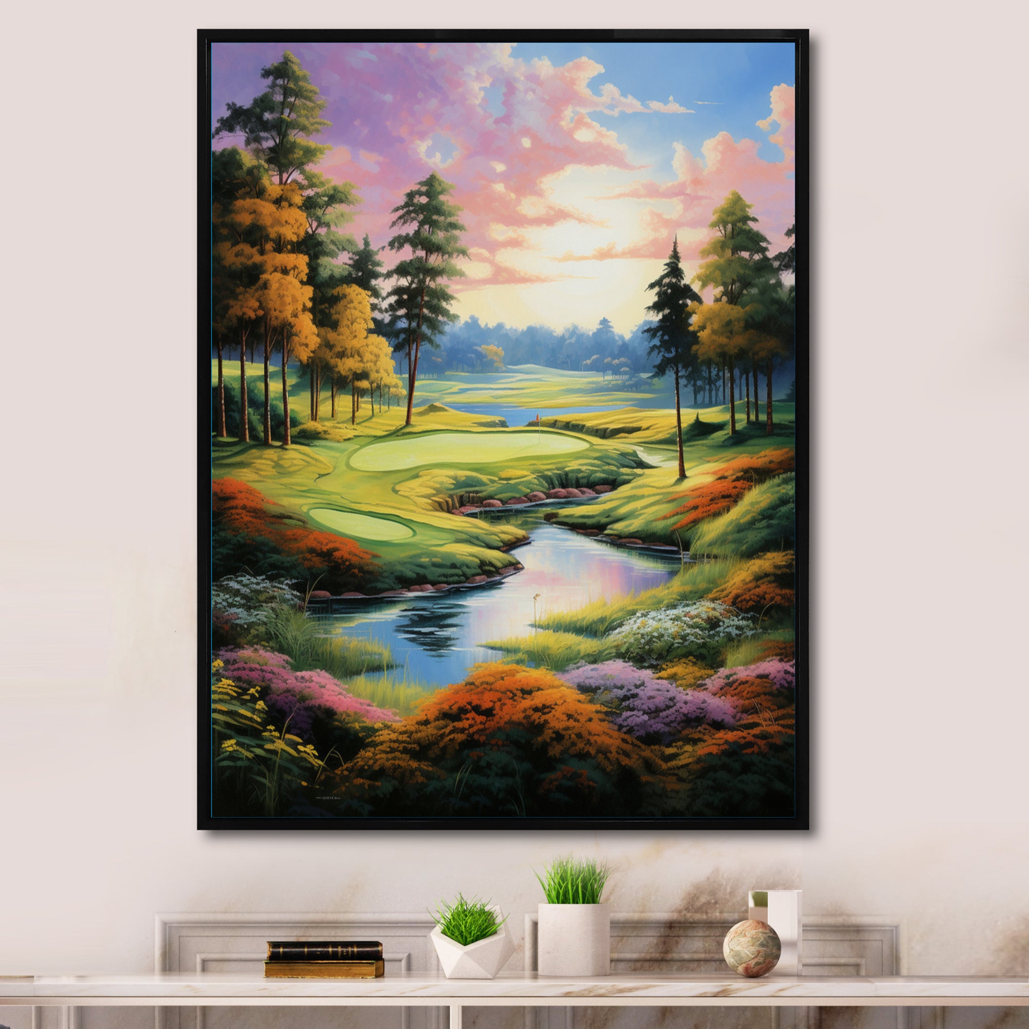 Golf Enchanted Greens - Golf Canvas Wall Art