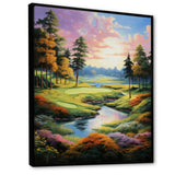 Golf Enchanted Greens - Golf Canvas Wall Art