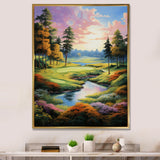 Golf Enchanted Greens - Golf Canvas Wall Art