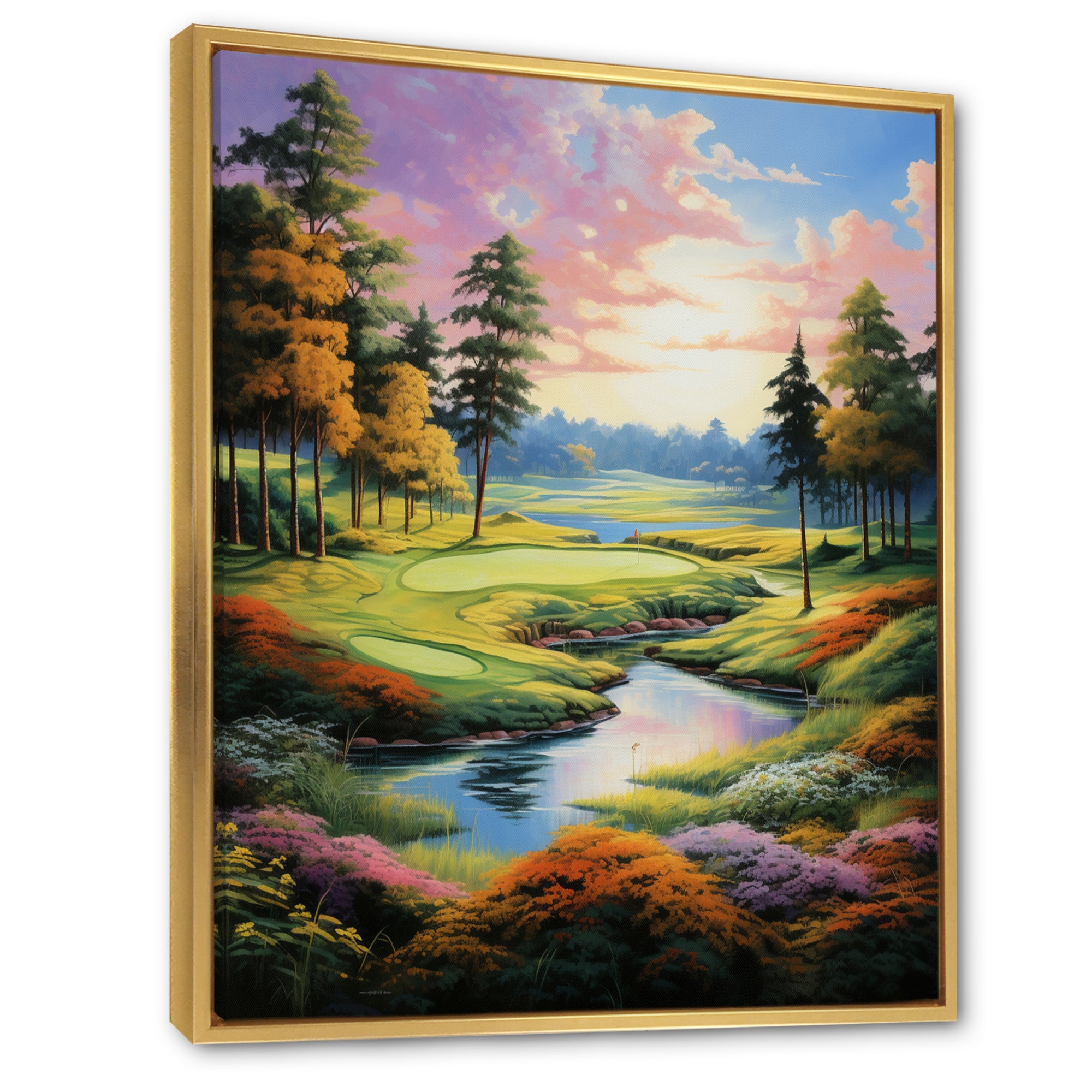 Golf Enchanted Greens - Golf Canvas Wall Art