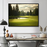 Golf Fairway Serenity - Golf Canvas Wall Art