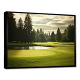Golf Fairway Serenity - Golf Canvas Wall Art