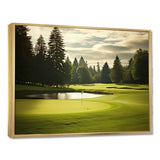 Golf Fairway Serenity - Golf Canvas Wall Art