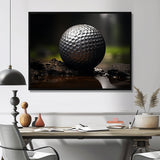 Golfers Focus - Golf Canvas Wall Art