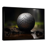 Golfers Focus - Golf Canvas Wall Art