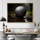 Golfers Focus - Golf Canvas Wall Art