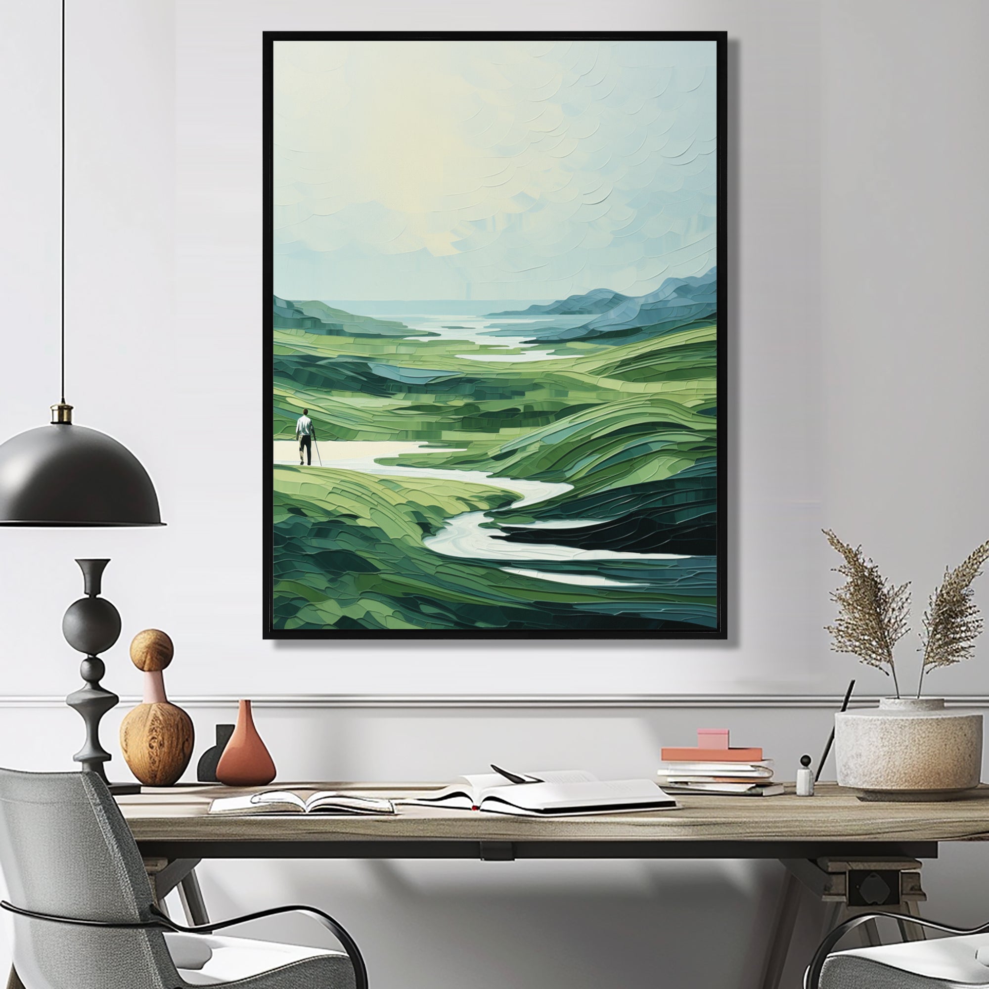 Golf Harmonious Drives - Golf Canvas Wall Art