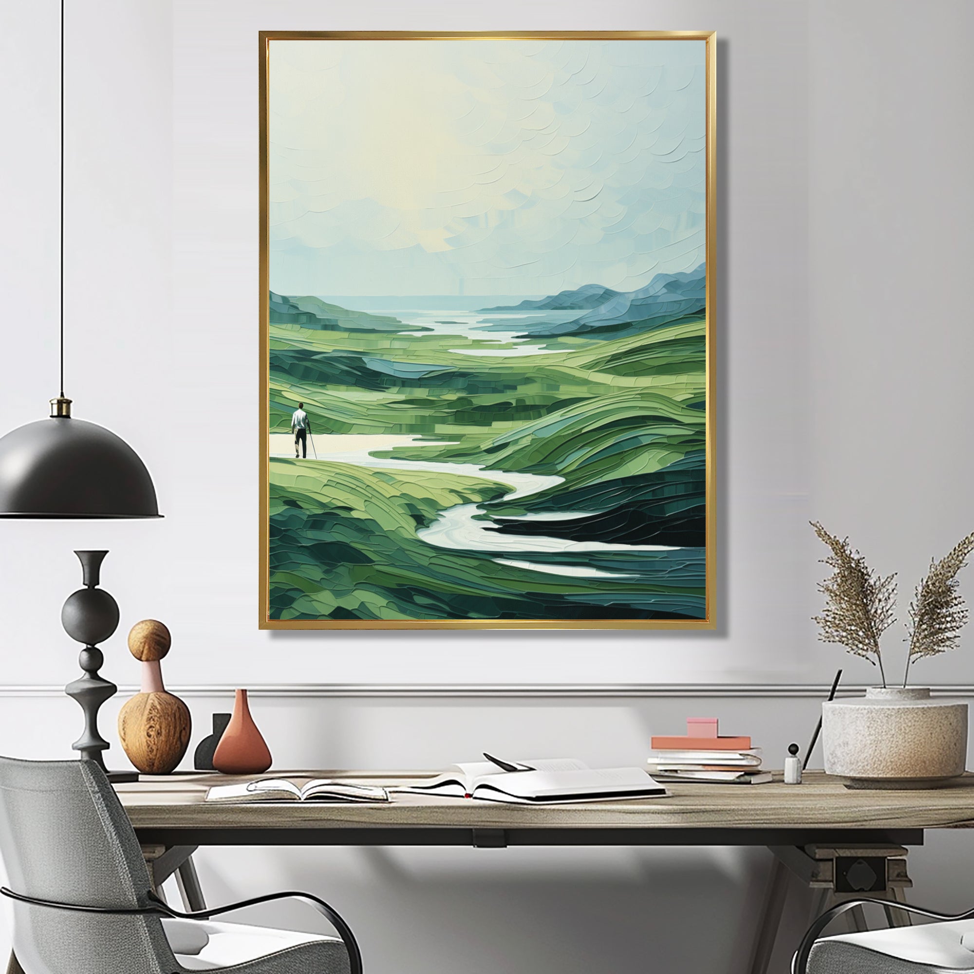 Golf Harmonious Drives - Golf Canvas Wall Art