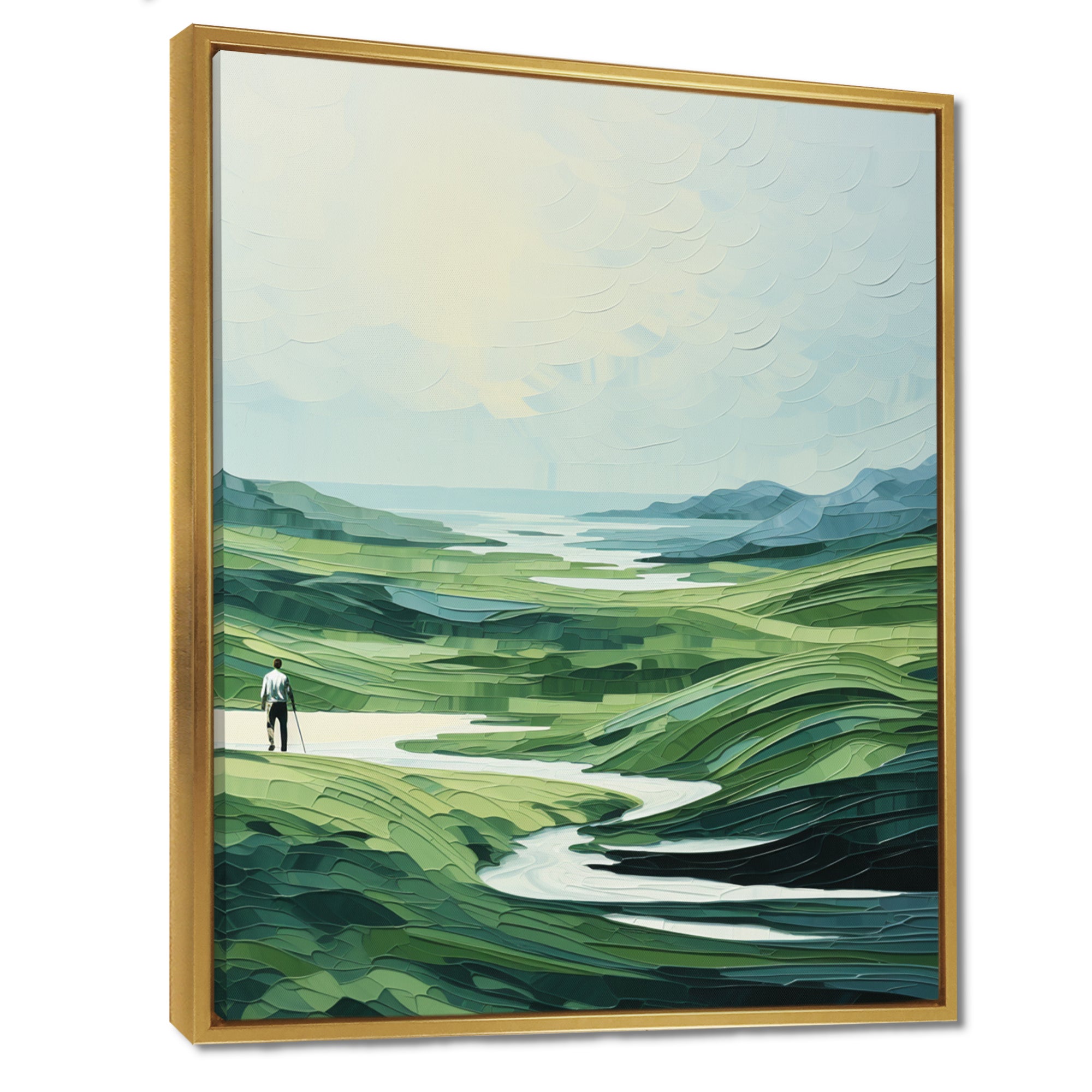 Golf Harmonious Drives - Golf Canvas Wall Art