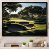 Golf Precision Putt I - Golf Canvas Wall Art
