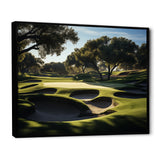 Golf Precision Putt I - Golf Canvas Wall Art