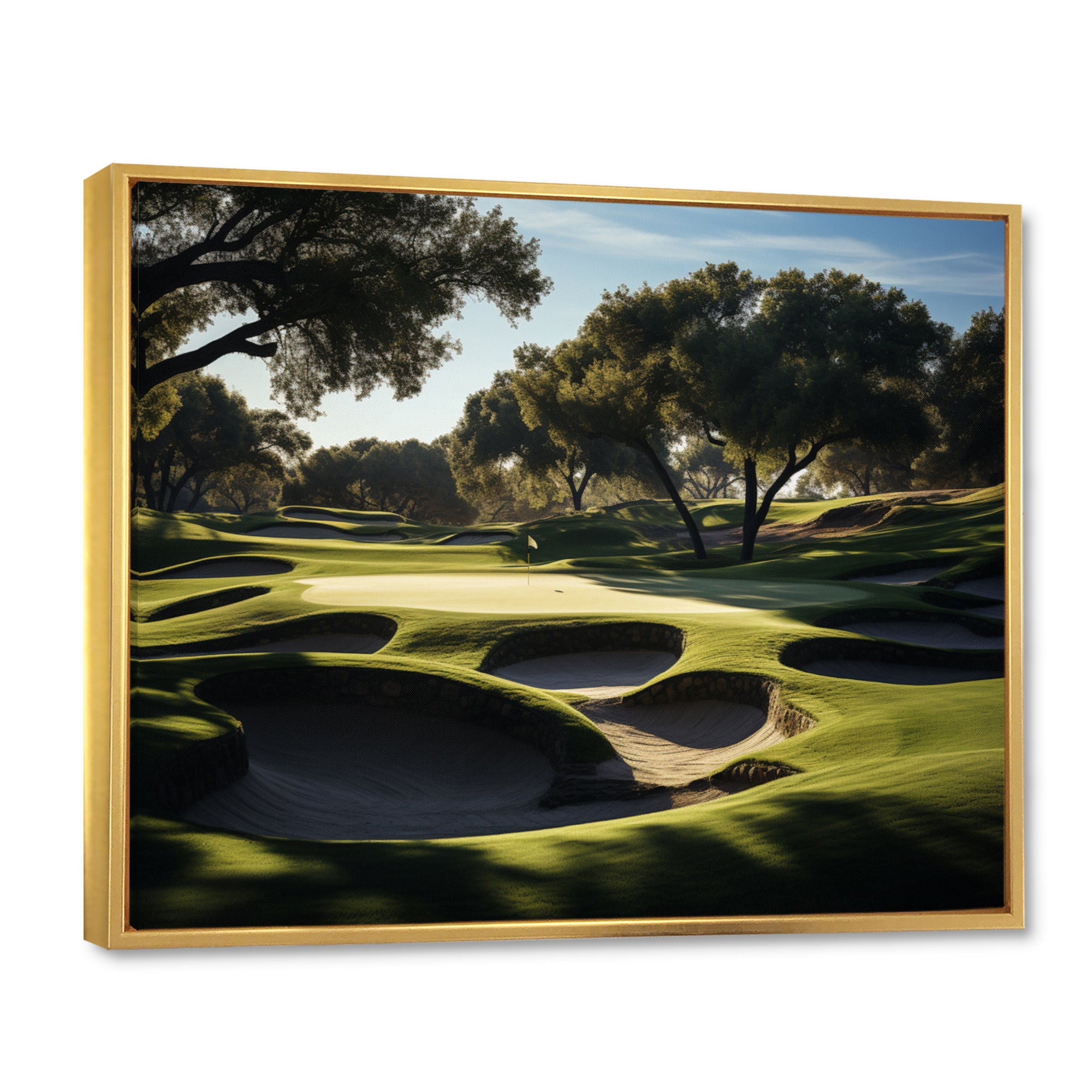 Golf Precision Putt I - Golf Canvas Wall Art