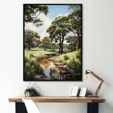 Golf Treelined Tangles - Golf Canvas Wall Art