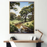 Golf Treelined Tangles - Golf Canvas Wall Art
