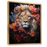 Lion Mystical Domain Fantasy - Lion Canvas Wall Art