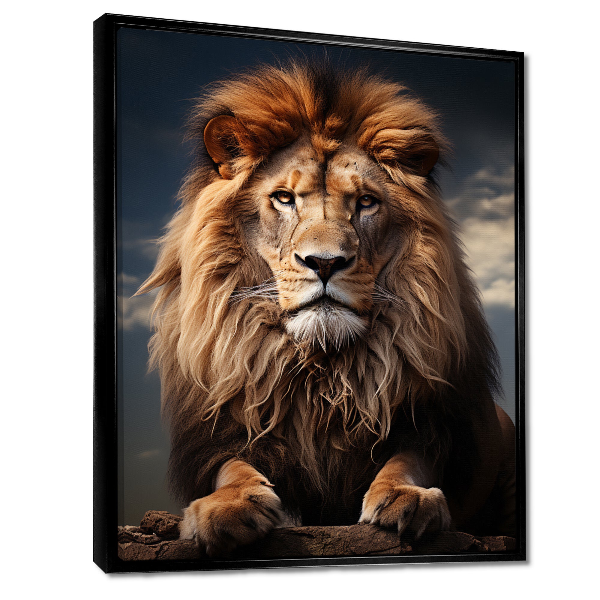 Lion Regal King - Lion Wall Art Prints