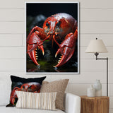 Coral Black Lobster Lively Lobster - Lobster Wall Art Prints