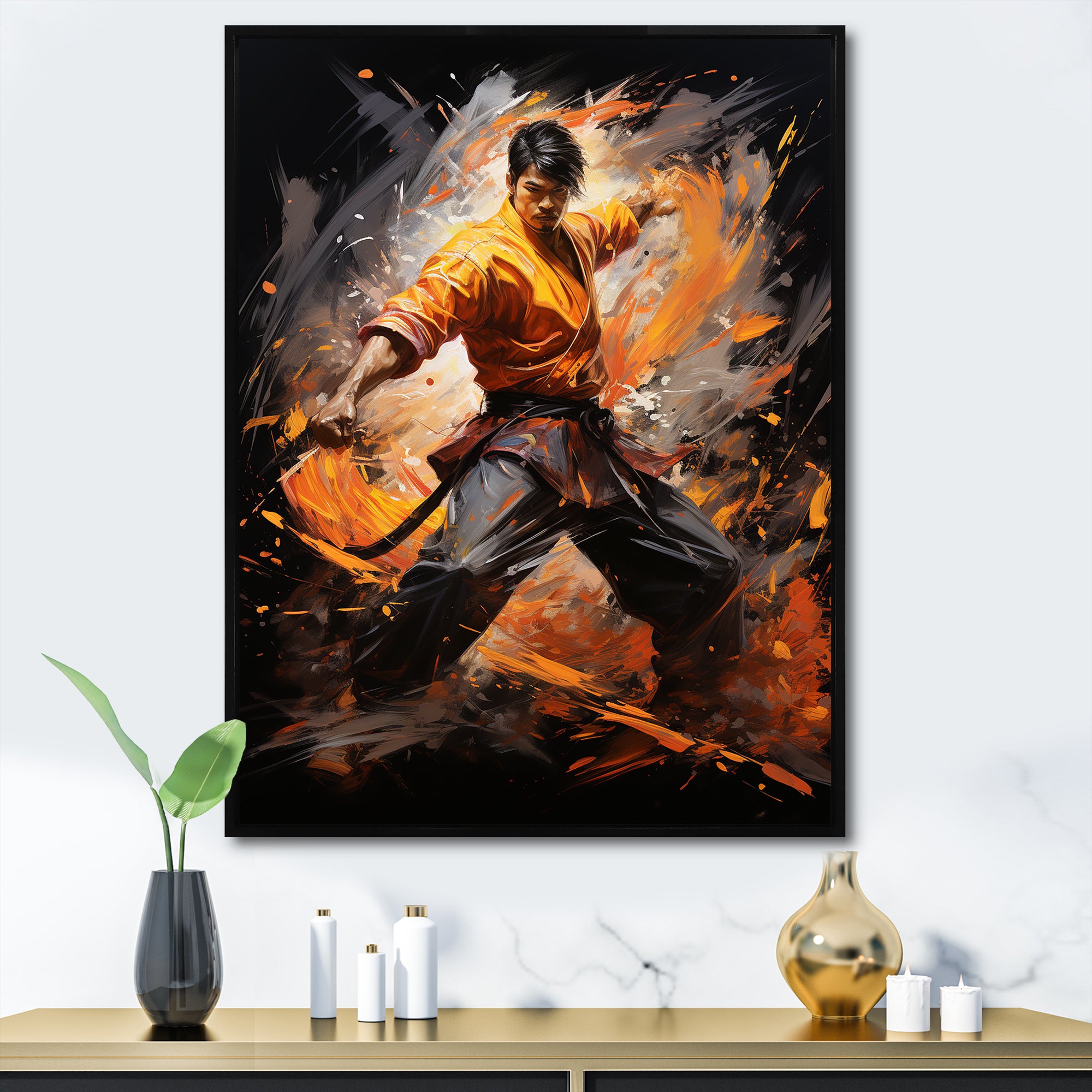 Martial Art Martial Fusion - Martial Arts Canvas Wall Art