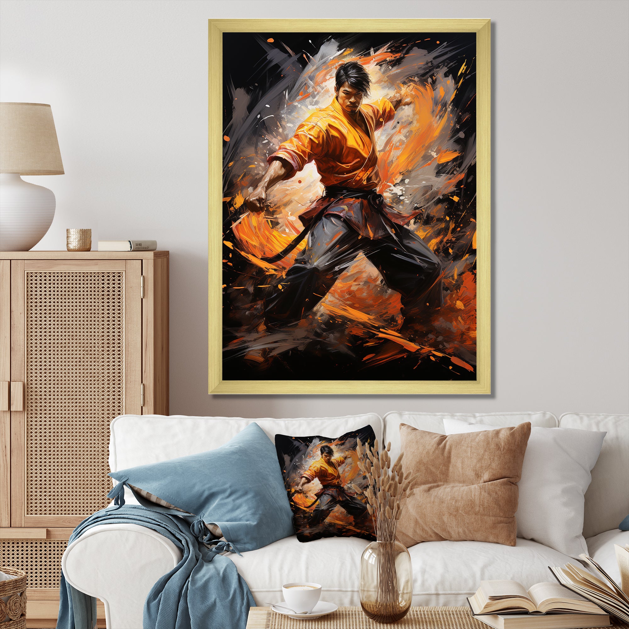 Martial Art Martial Fusion - Martial Arts Canvas Wall Art