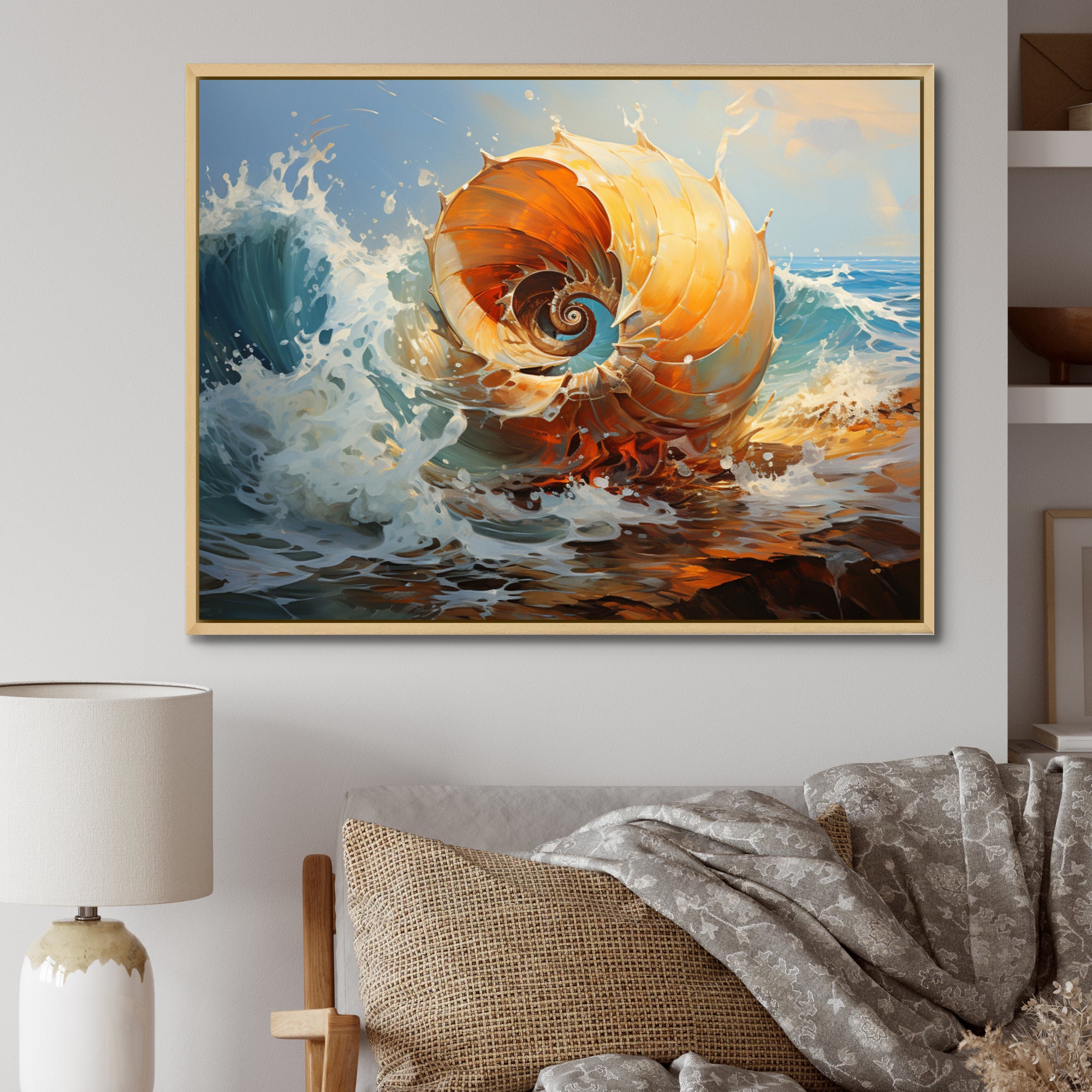 Nautilus Sheels Elegance - Nautilus Wall Decor