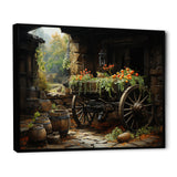 Old Cart  Legacy - Old American Cart Canvas Wall Art