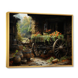Old Cart  Legacy - Old American Cart Canvas Wall Art