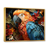 Red Parrot Parrots Parade - Parrot Wall Art Prints