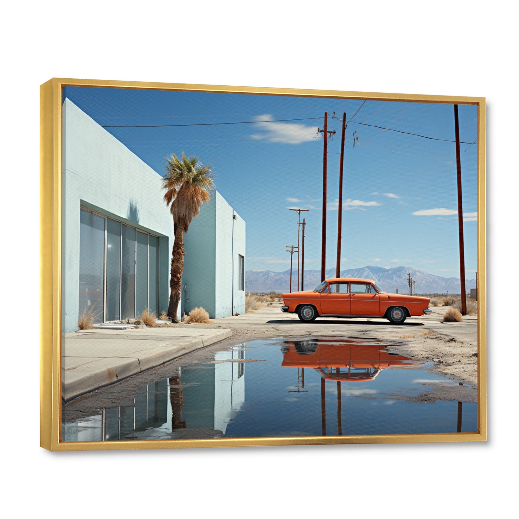 Photograph By Lewis Baltz I - Car/Van Canvas Wall Art
