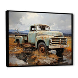 Pickup Truck Atmospheric Impressionism I - Pickup Truck Canvas Wall Art