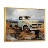 Pickup Truck Atmospheric Impressionism I - Pickup Truck Canvas Wall Art